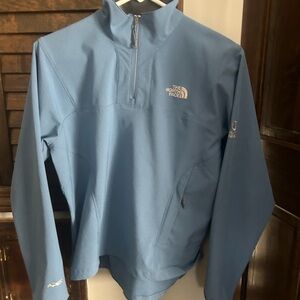 The North Face Blue and Gray Pullover